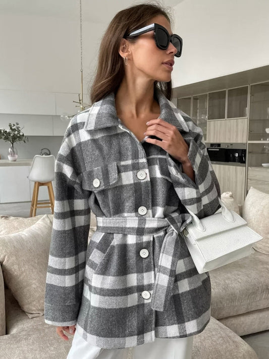 Plaid Relaxed Shirt