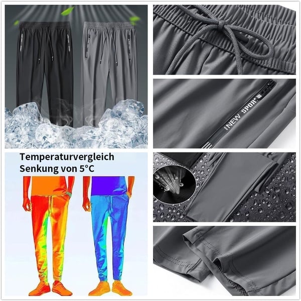 Unisex Ultra High Stretch Quick-Drying Trousers